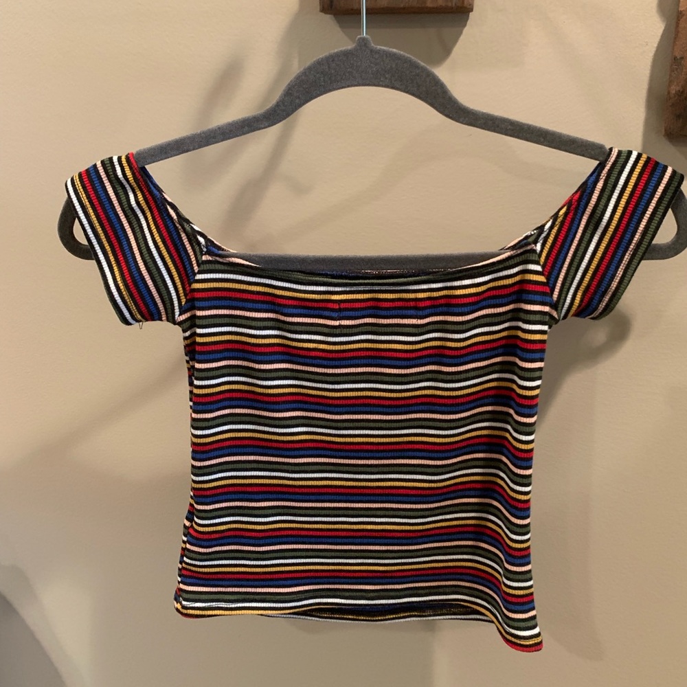Off the shoulder shirt